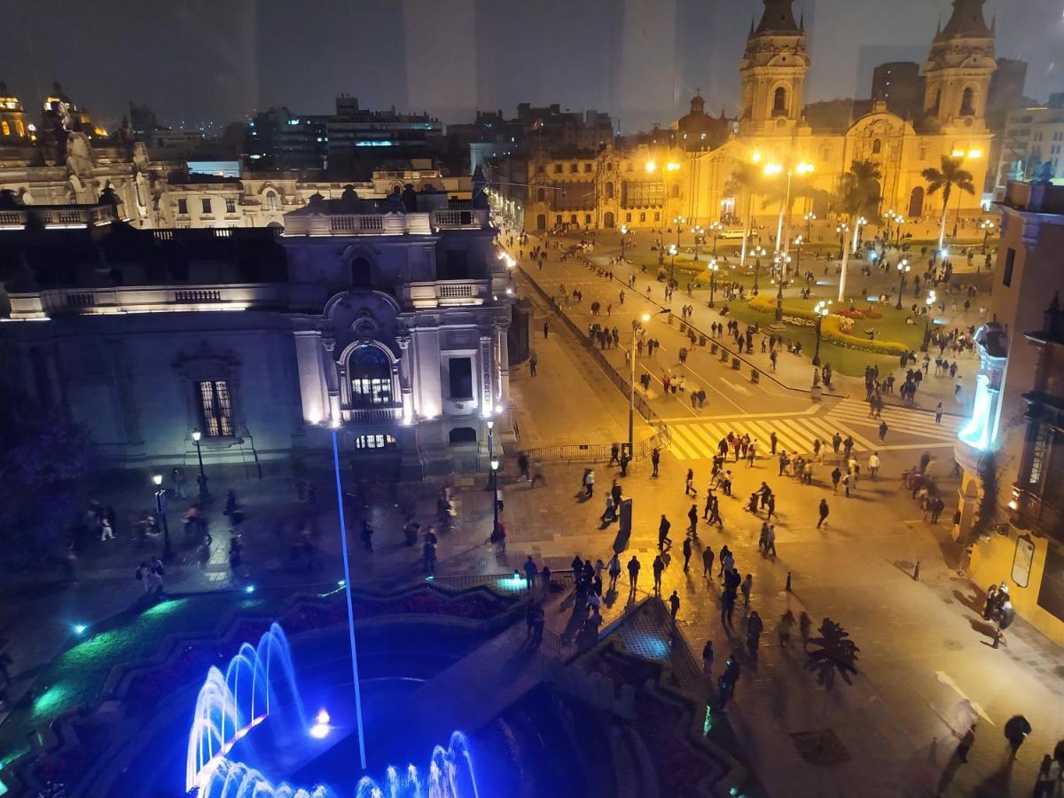 Apartamento Frente Al Palacio Gobierno Lima Exterior foto